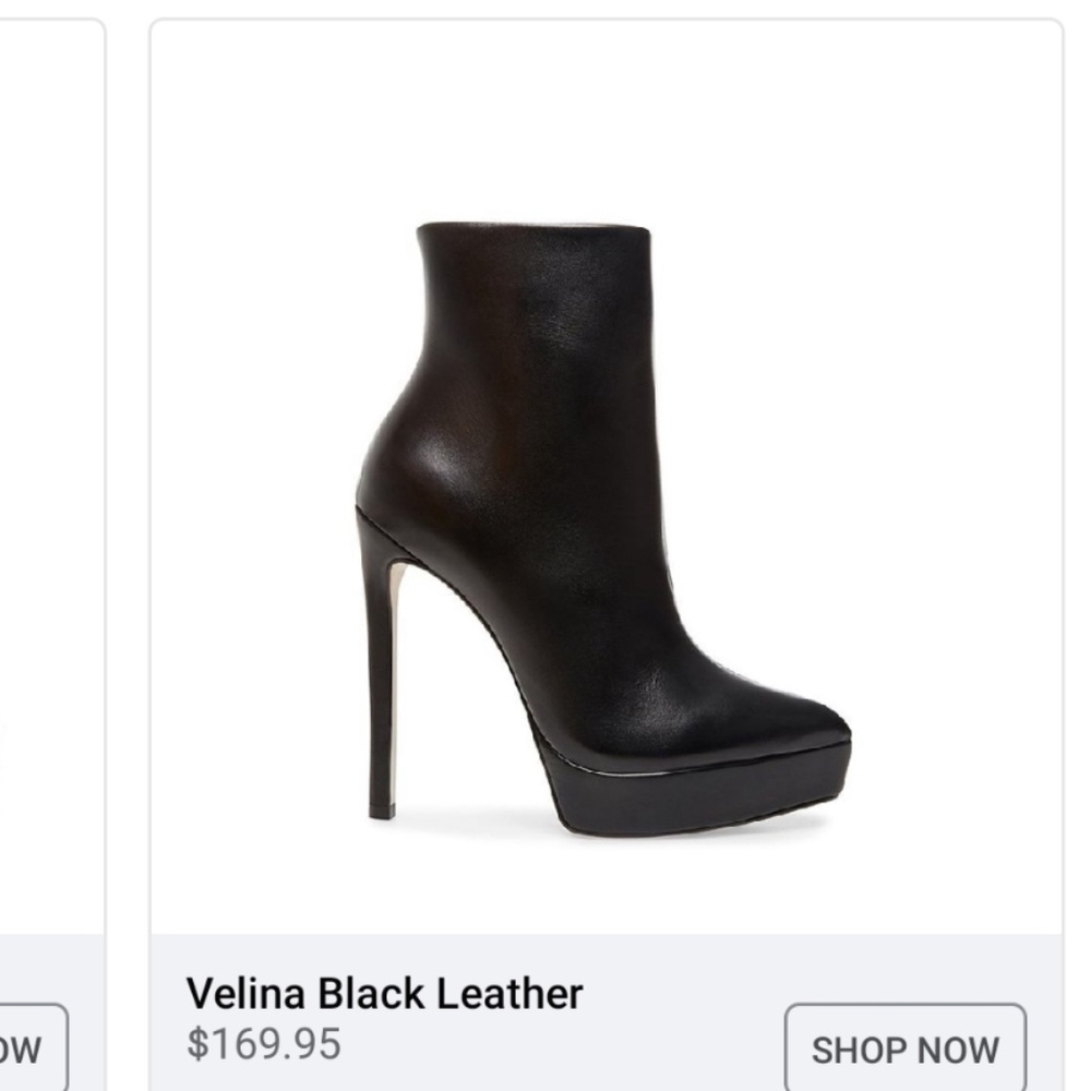 Steve Madden black heels